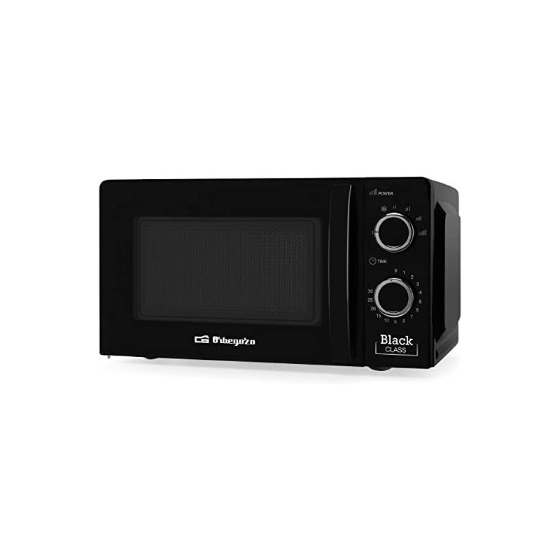 Microondas Orbegozo MI2117, 20L, Negro