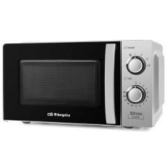 Microondas Orbegozo MI2118, 20L, mecanico, Silver