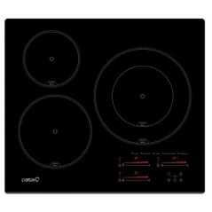 Inducción Cata INSB6028BK, 3 zonas, 7.1Kw, 3 func