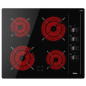 Vitroceramica Teka TBC64000XFL, 4zonas inox