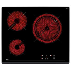 Vitroceramica Teka TZ6315, 3 zonas, biselada