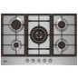 Encimera Beko HIAW75225SL, 5 fuegos, inox, 75cm