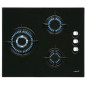 Encimera Cata CIB6021BK, Cristal, 3f, Negra, f tri