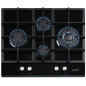 Encimera Cata LCIB6031BK, Cristal, 4f, Negra, Hier