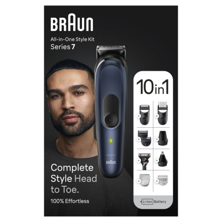 Afeitadora Braun MGK7421, Body groom multi