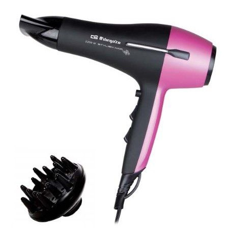 Secador Pelo Orbegozo SE2320, 2200W, 2 potencias,