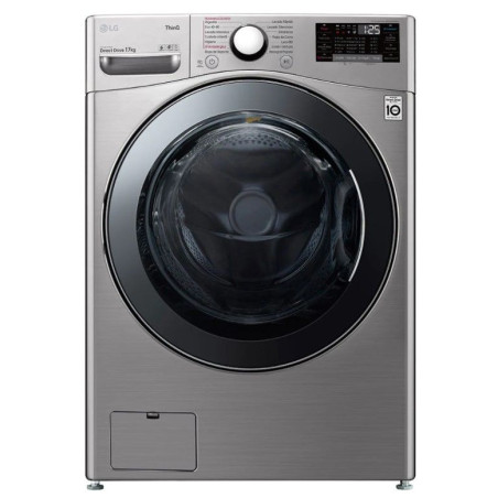 Lavadora LG F1P1CY2T, 17kg, 1100rpm, E, Inox