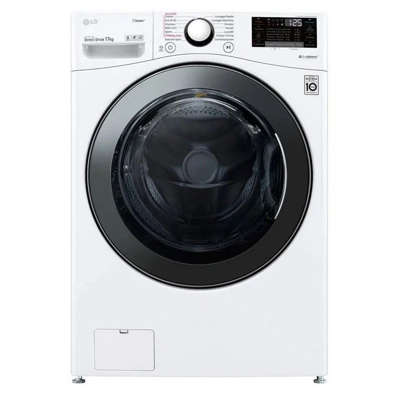 Lavadora LG F1P1CY2W, 17kg, 1100rpm, E, Blanco