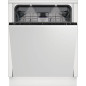 Lavavajillas Beko BDIN38644D, 16Cub, C, 3ªB, integ