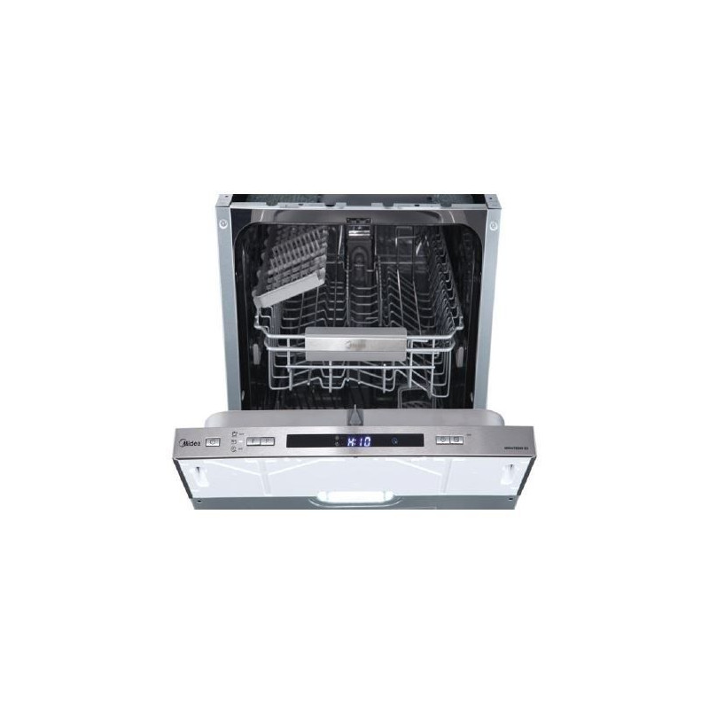 Lavavajillas Midea MID45S2001ES, 10 Serv., 45cm, D