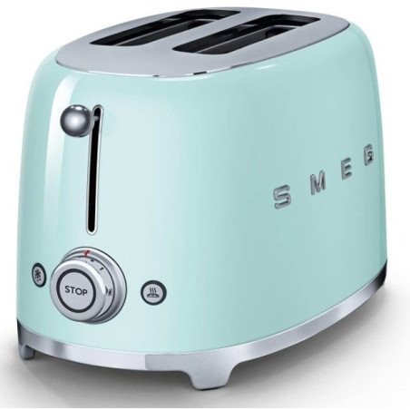 Tostador Smeg TSF01PGEU, 50 style 2 rebanadas verd