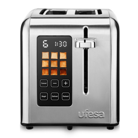 Tostador Ufesa PERFECT TOASTER, 2 Ranuras, 950w, I