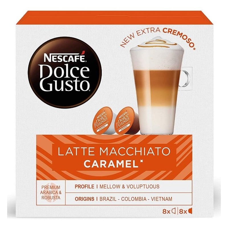 Capsula DG NESTLE 12422409, Latte Macchiato Carame