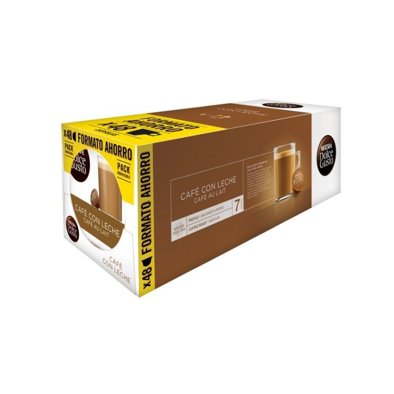 Capsula DG NESTLE 12486522 , Tripack Café con Lech