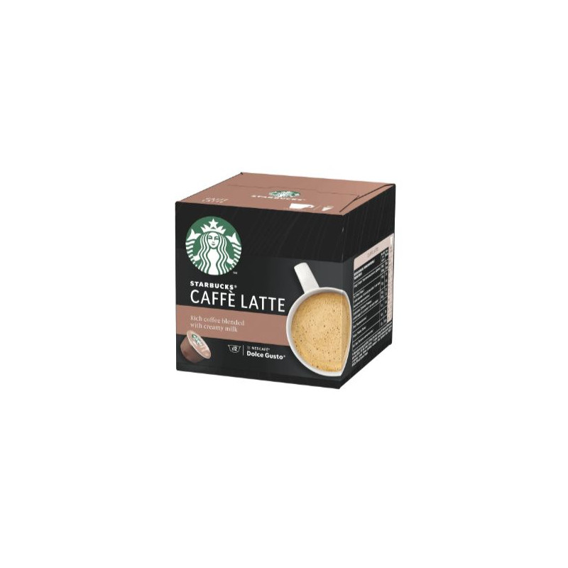 Capsula Starbucks DG 12449228, Caffe Latte 3x121,2