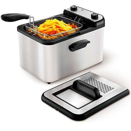 Freidora Grunkel MAXIFRYPRO, 4.2L, rectangular