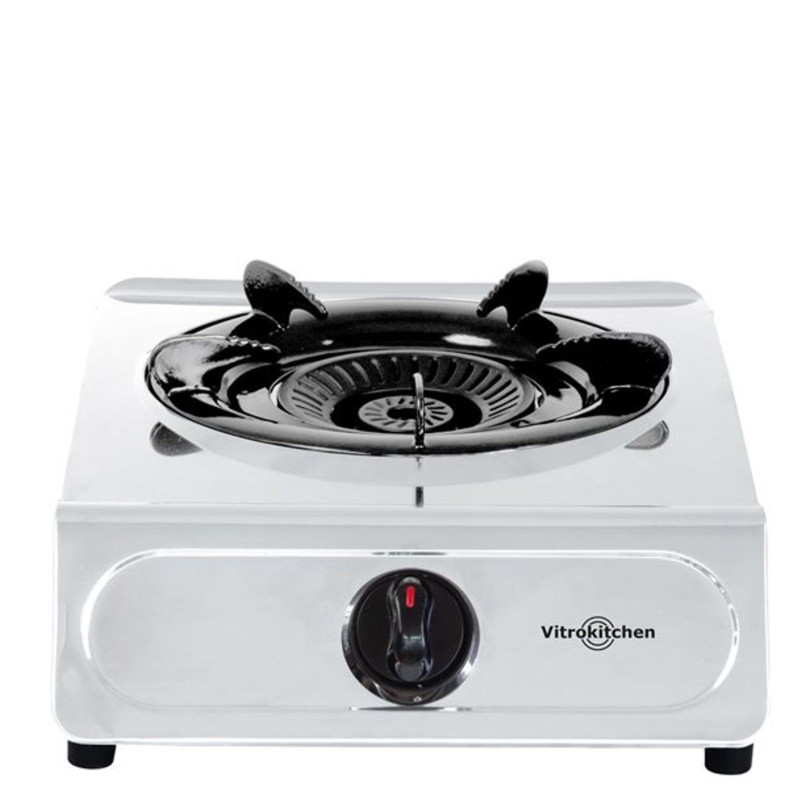Hornillo Vitrokitchen 160IB, 1 fuego, Triple inox,