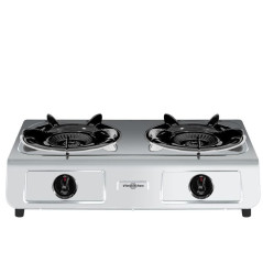 Cocina Vitrokitchen 260IB, 2 fuego, Triple inox, B