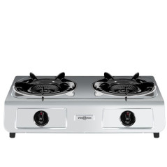 Hornillo Vitrokitchen 260IB, 2 fuego, Triple inox,