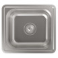 Fregadero Cata CSS1, Inox, 1C, 46,5x41,5cm