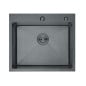 FREGADERO NOVA PADUA, 1C 50X54, INOX NEGRO, CRUAD