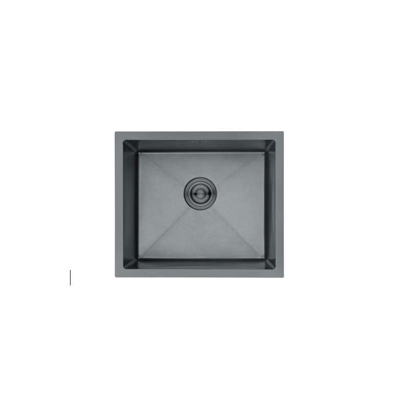 Fregadero Nova SIENA5043N, 1C 50X43, Inox negro Fregadero Nova SIENA5043N, 1C 50X43, Inox negro