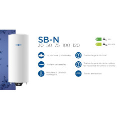 Termo Electrico Nofer SB050N, 50L, Triposicional