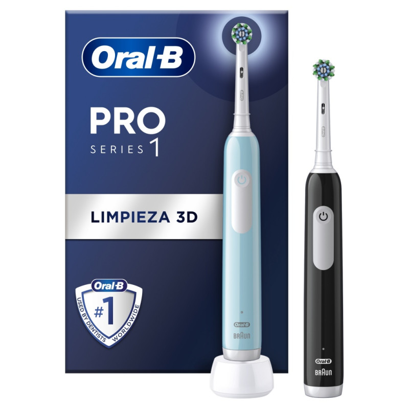 Cepillo Dental Braun Oral-B PRO1TURQUESA, +Black