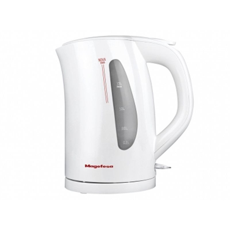 Hervidor Magefesa MGF3621, 2200w, 1,5L, Blanco