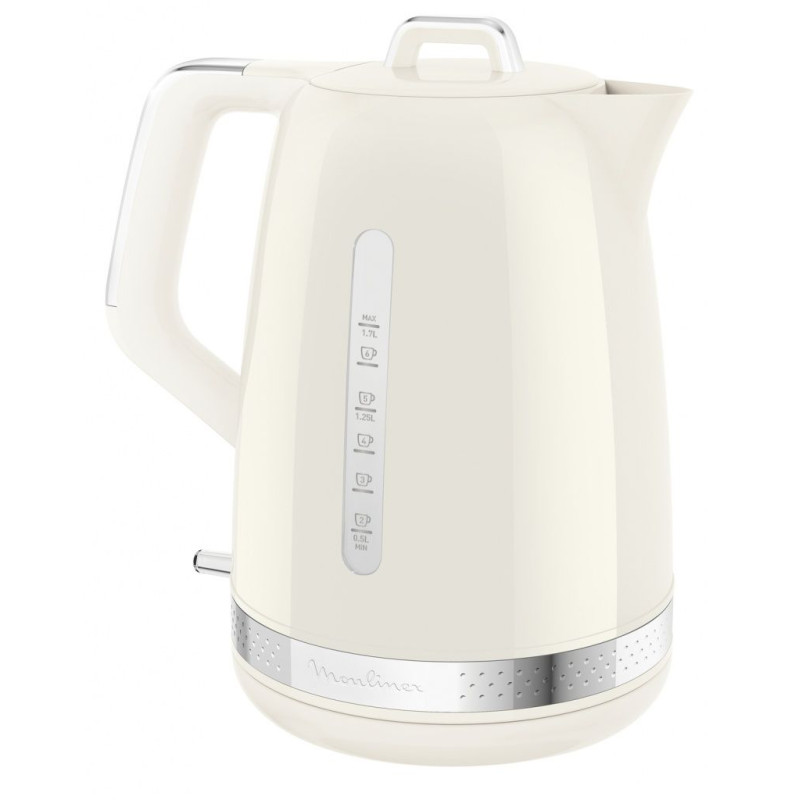 Hervidor Moulinex BY320A10, 1.7L, Soleil Blanco Ro