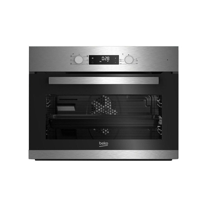 Horno Beko BBCM12300X, Multif.8, 48L, A, Compacto