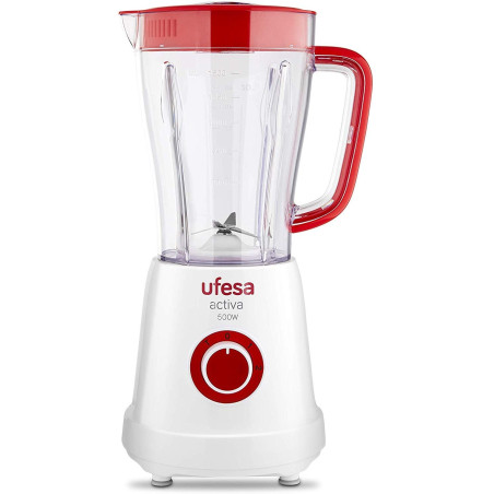 Batidora Vaso Ufesa BS4707, Activa 500w, 1.5L, jar