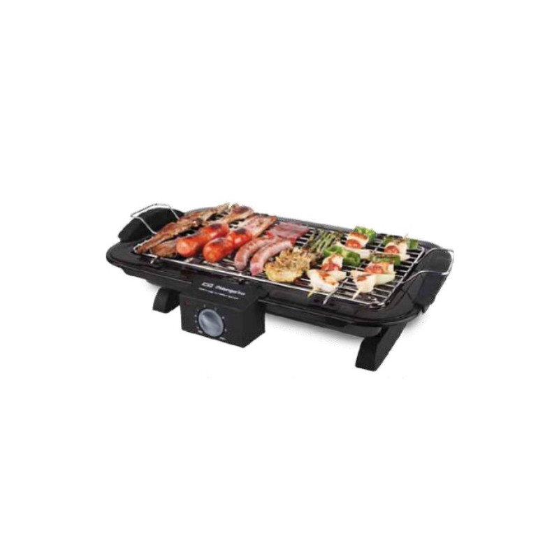 Barbacoa Orbegozo BCT3850, 2200w, 39x21.5cm, negra