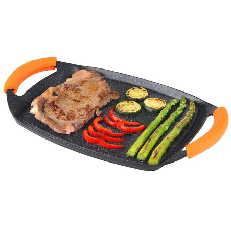 Sarten Plancha Orbegozo GDB3600, 36cm, piedra