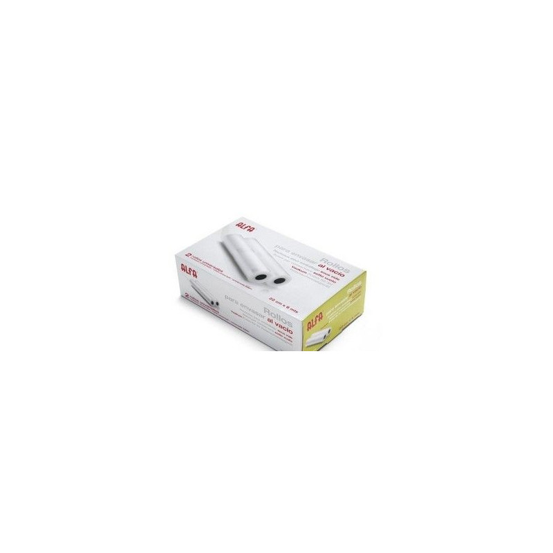 2 Rollo 6m Envasado Alfa OMP2514900, 22cm x 6m