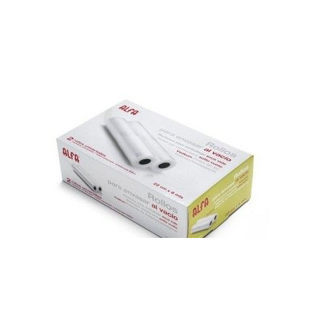 2 Rollo 6m Envasado Alfa OMP2514900, 22cm x 6m