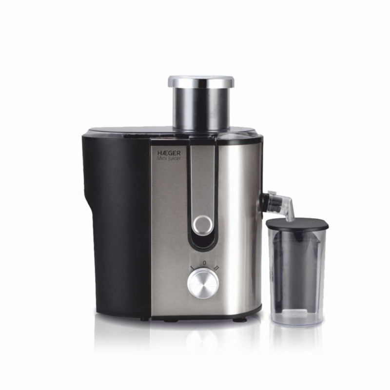 LICUADORA HAEGER JE600002B MINI JUICER 600W INOX,