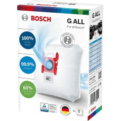 Bolsa Aspirador Bosch BBZ41FGALL, Pack 4 bolsas