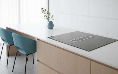 Placas de inducción con extractor integrado: comparativa y guía 2026